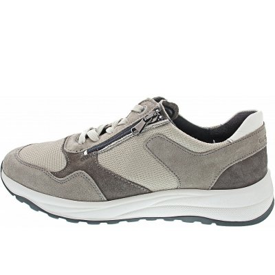 Waldläufer K-John sportlicher Schnürer in grey mouse offwhite Waldläufer K-John sportlicher Schnürer in grey mouse offwhite