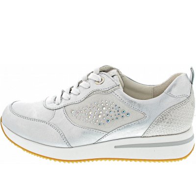 Waldläufer H-Agnes Sneaker in silber latte Waldläufer H-Agnes Sneaker in silber latte