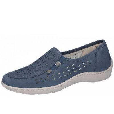 Waldläufer henni Slipper in blau Waldläufer henni Slipper in blau