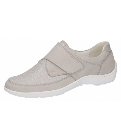 Waldläufer Henni 20 Weite H Klettschuh in stein silber Waldläufer Henni 20 Weite H Klettschuh in stein silber