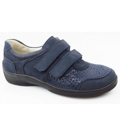 Waldläufer Ortho Tritt Hesna Klettschuh in MARINE NOTTE Waldläufer Ortho Tritt Hesna Klettschuh in MARINE NOTTE