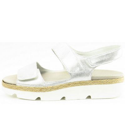 Waldläufer H-Sissy Bufa silber Sling Sandalette in SILBER Waldläufer H-Sissy Bufa silber Sling Sandalette in SILBER