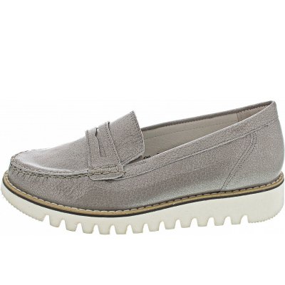 Waldläufer Habea Mokassin in taupe Waldläufer Habea Mokassin in taupe