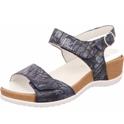 Waldläufer hilda Sandalette in blau Waldläufer hilda Sandalette in blau