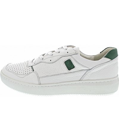 Waldläufer H-Johann Sneaker in weiss grün Waldläufer H-Johann Sneaker in weiss grün