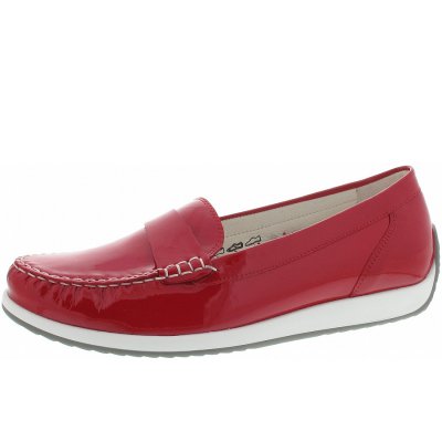 Waldläufer Hadera Slipper in rosso Waldläufer Hadera Slipper in rosso