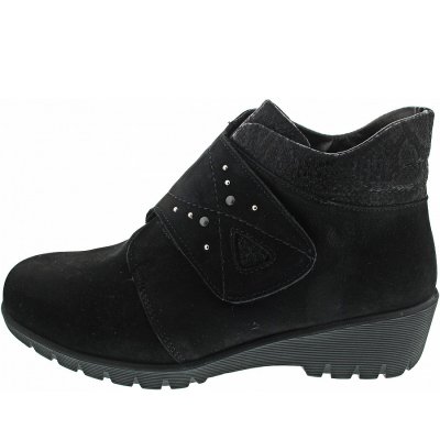 Waldläufer Kamela Stiefelette in schwarz