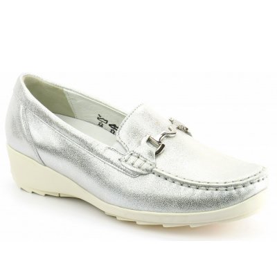 Waldläufer Hanin Bufa silber Slipper in silber Waldläufer Hanin Bufa silber Slipper in silber