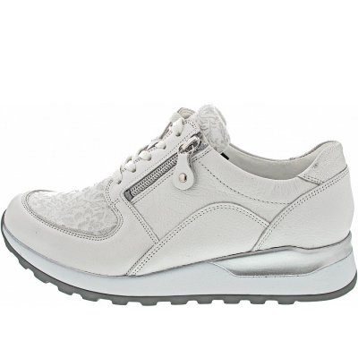 Waldläufer Hiroko Schnürer in weiss silber weiss Waldläufer Hiroko Schnürer in weiss silber weiss
