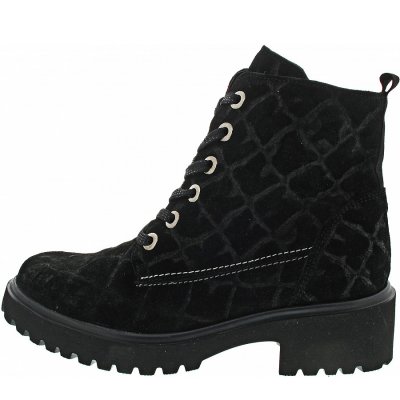 Waldläufer H-Luise Schnürstiefelette in schwarz Waldläufer H-Luise Schnürstiefelette in schwarz