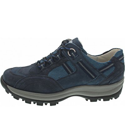 Waldläufer Holly sportlicher Schnürer in marine jeans notte Waldläufer Holly sportlicher Schnürer in marine jeans notte