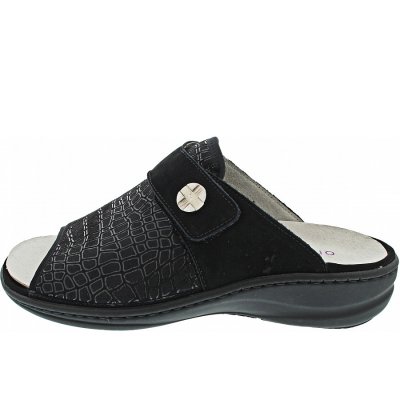 Waldläufer Heria Pantolette in schwarz Waldläufer Heria Pantolette in schwarz