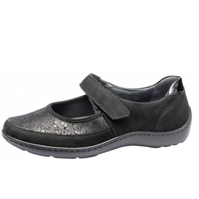 Waldläufer Henni 20 Spangenballerina in schwarz Waldläufer Henni 20 Spangenballerina in schwarz