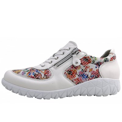 Waldläufer Havy Soft Sneaker low in snow weiss/multi 275 Waldläufer Havy Soft Sneaker low in snow weiss/multi 275