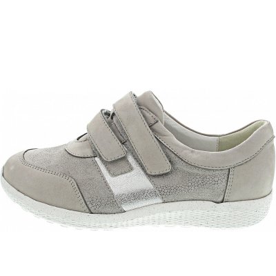 Waldläufer M-Ira Klettschuh in stein silber Waldläufer M-Ira Klettschuh in stein silber