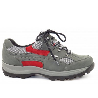 Waldläufer Holly TEX Wanderschuh in BASALT CHERRY SILBER Waldläufer Holly TEX Wanderschuh in BASALT CHERRY SILBER