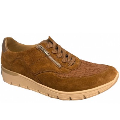 Waldläufer K-Ramona-Soft Schnürschuh in walnuss fango Waldläufer K-Ramona-Soft Schnürschuh in walnuss fango